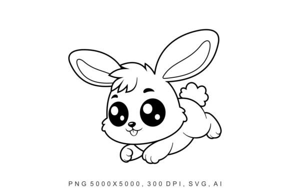 Bunny - Run: A Cute Bunny in Motion