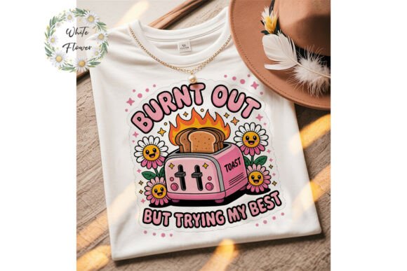 Burnt out Toaster Daisy Sublimation PNG: A Strategic Asset for Thoughtful Design Execution