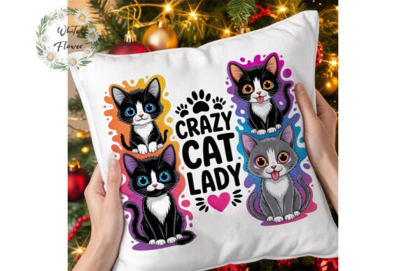 Crazy Cat Lady Cartoon Cats PNG: A Strategic Asset for Creators and Businesses