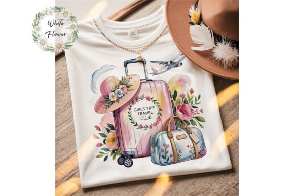 Girls Trip Travel Club Sublimation PNG