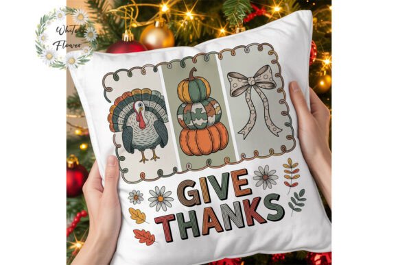 Give Thanks Thanksgiving Clipart PNG: High-Resolution, Commercial-Ready Design Assets for Creators