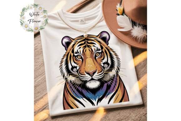 Glitter Tiger Head Sublimation PNG: A Strategic Asset for Purpose-Driven Creators