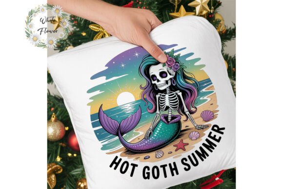 Goth Mermaid Summer PNG Clipart