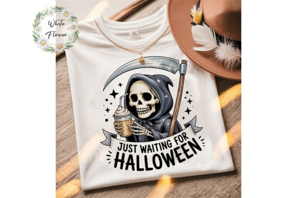 Grim Reaper Coffee Halloween PNG Clipart