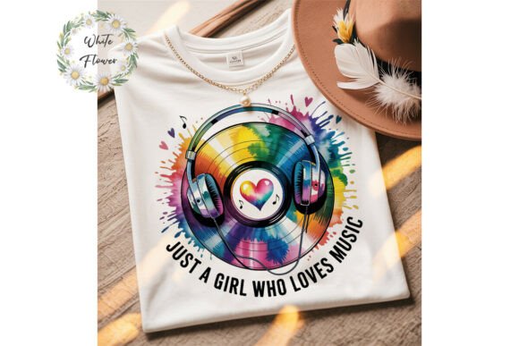 Headphones Rainbow Vinyl PNG Clipart