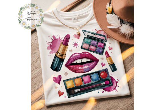 Makeup Lover Glam Sublimation PNG: Empowering Creators with High-Fidelity, Commercial-Ready Design Assets