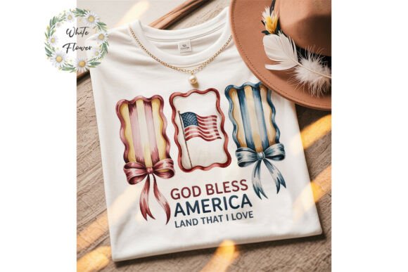 Patriotic God Bless America PNG Clipart