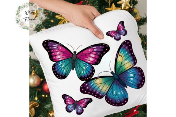 Sparkle Butterfly Sunflower PNG: High-Quality, Versatile Clipart for Creative Professionals