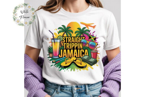 Tropical Jamaica Vacation PNG Clipart