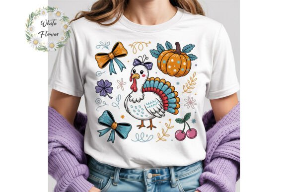 Whimsical Thanksgiving Fall PNG Clipart