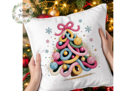 Yarn Christmas Tree Sublimation Design: A Practical Asset for Print-on-Demand and Craft Professionals